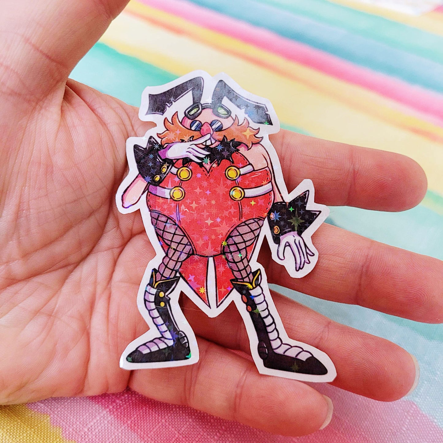 Bunny Girl Eggman Sticker
