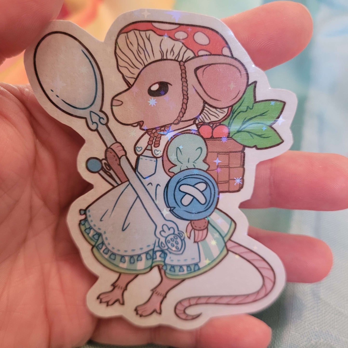 Mouse Adventurer Sticker