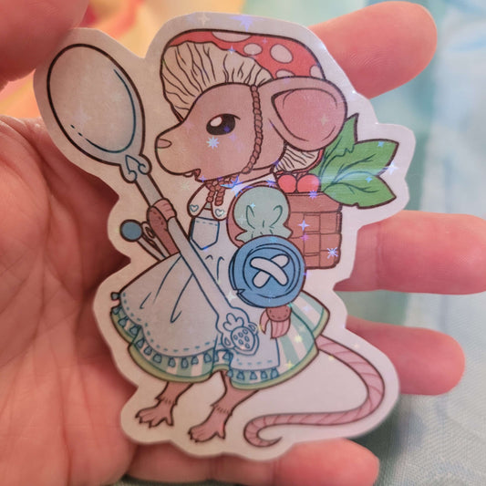 Mouse Adventurer Sticker