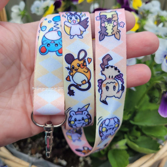 Pikachu Clone Pokemon Lanyard