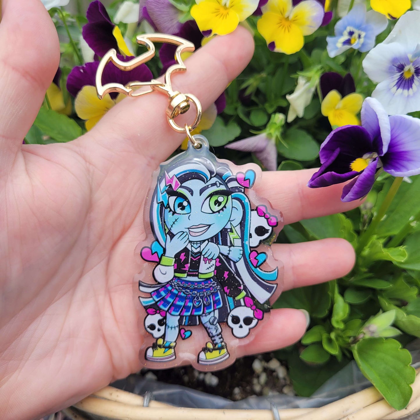 Monster High Frankie Stein Keychain