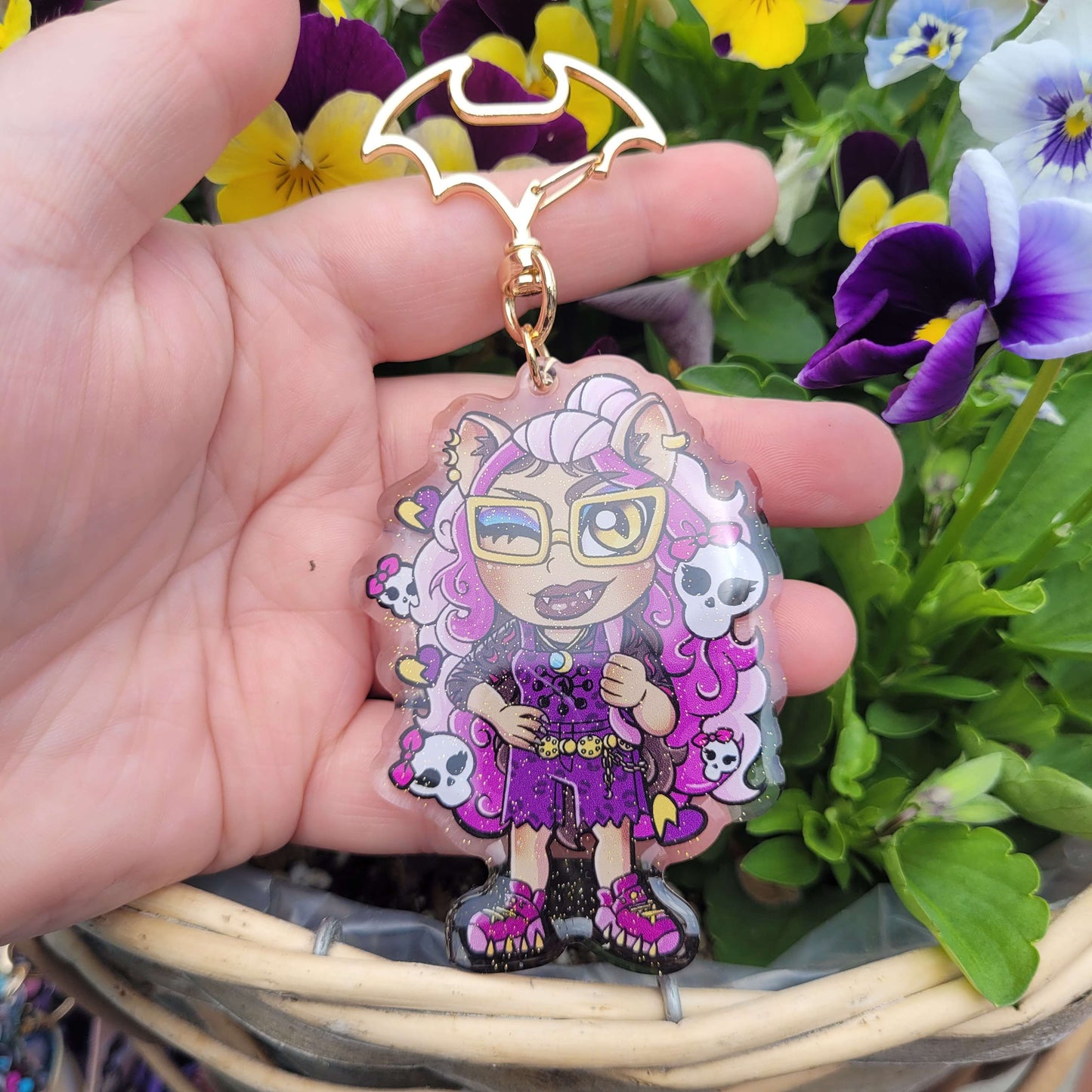 Monster High Clawdeen Keychain