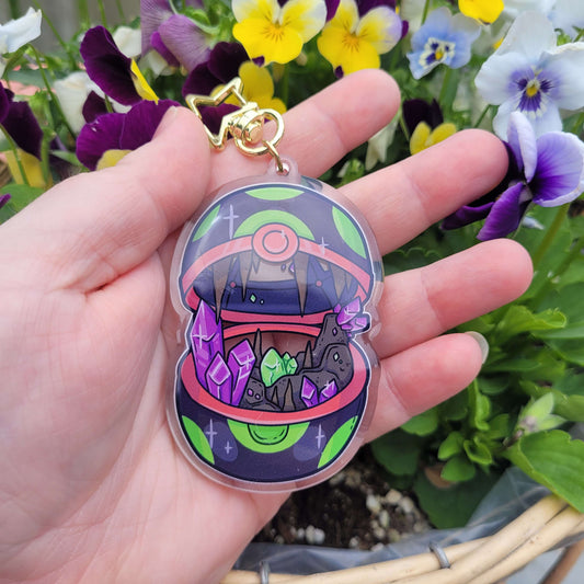 Pokemon Dusk Ball Keychain