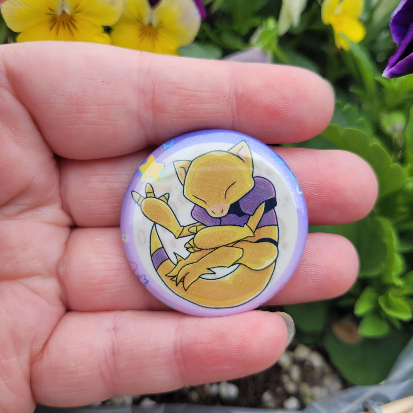 Abra Full Moon Button