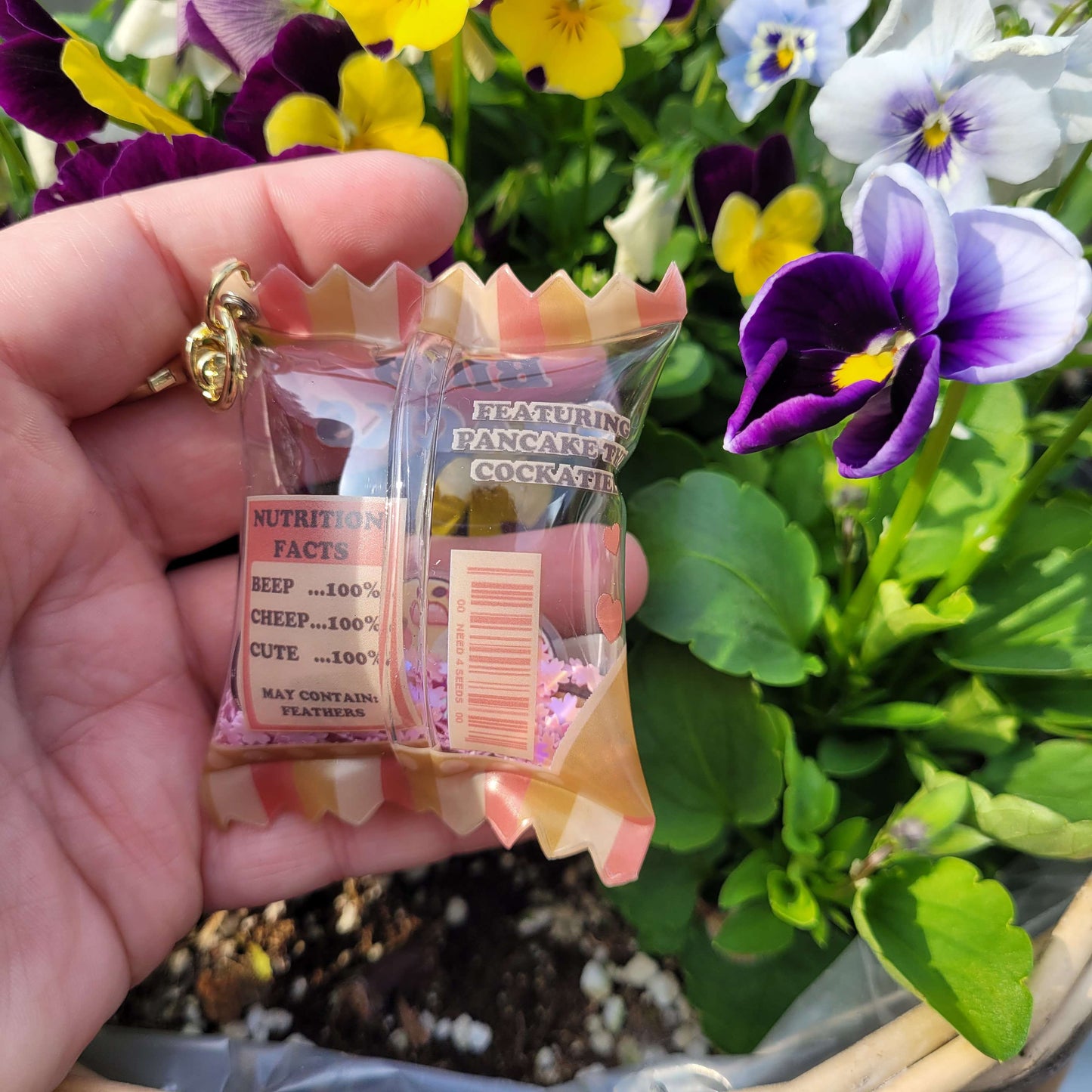 Birb Snacks Candy Bag Charm