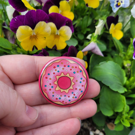 Doughnut Button