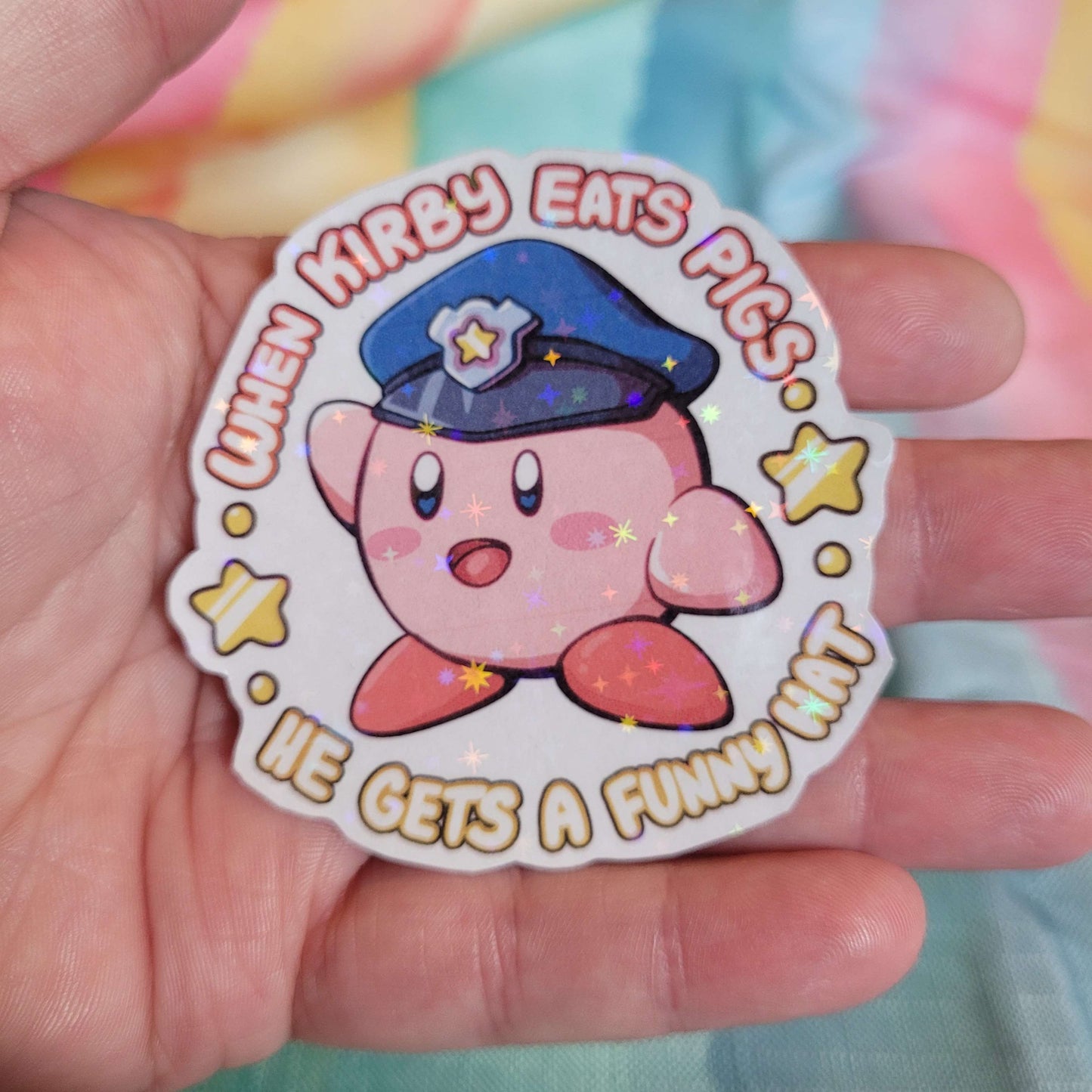 ACAB Kirby Sticker