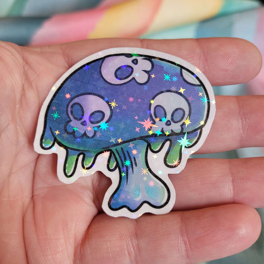 Toxic Mushroom Sticker