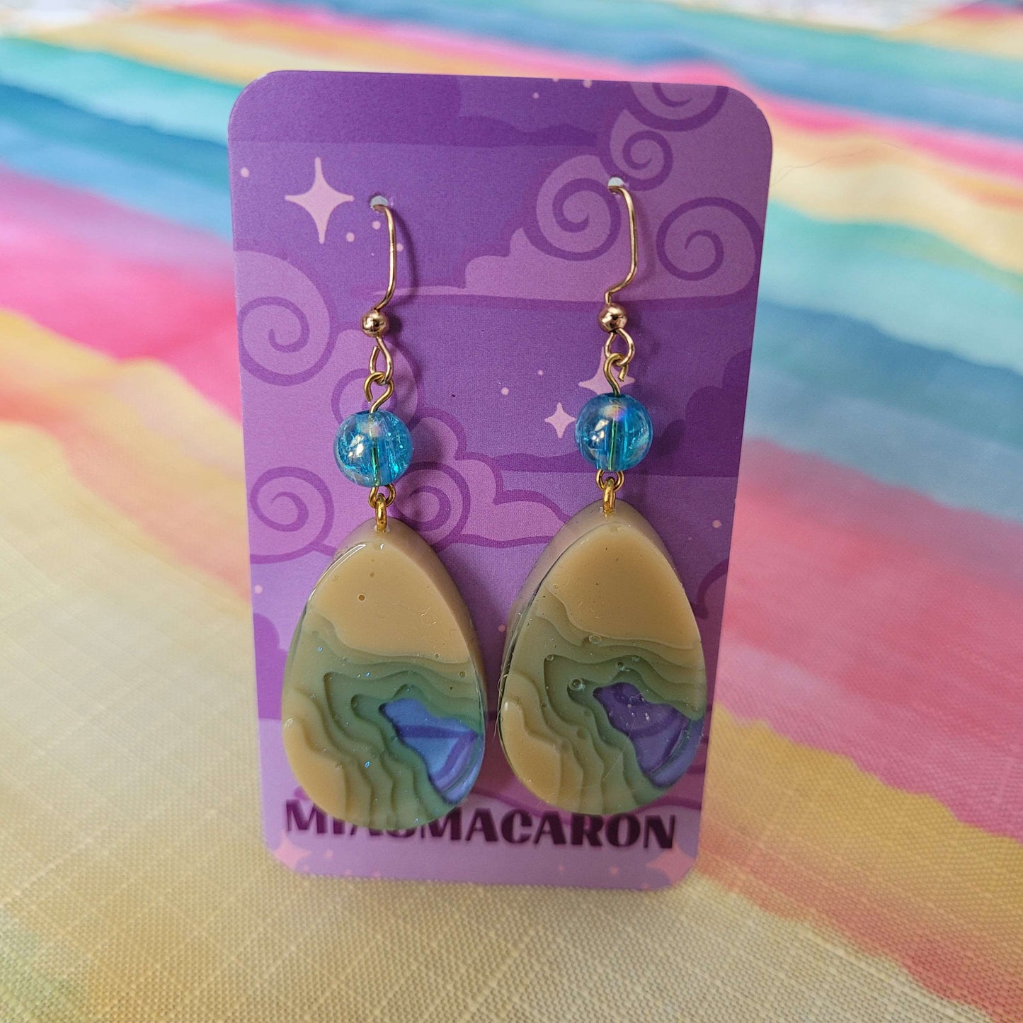 Ocean Layer Earrings