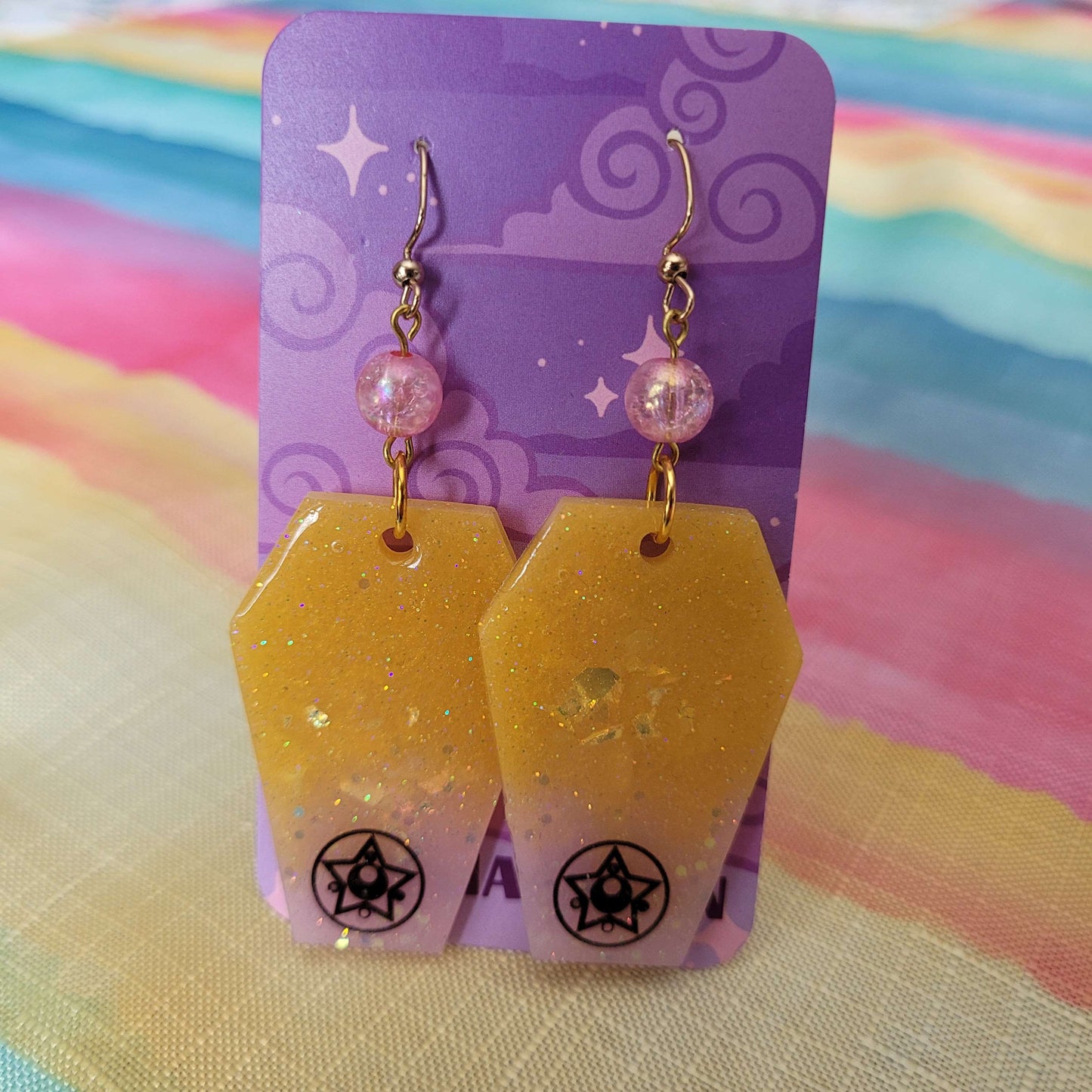 Sailor Moon Coffin Earrings