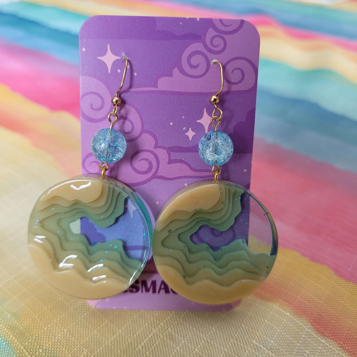 Ocean Layer Earrings