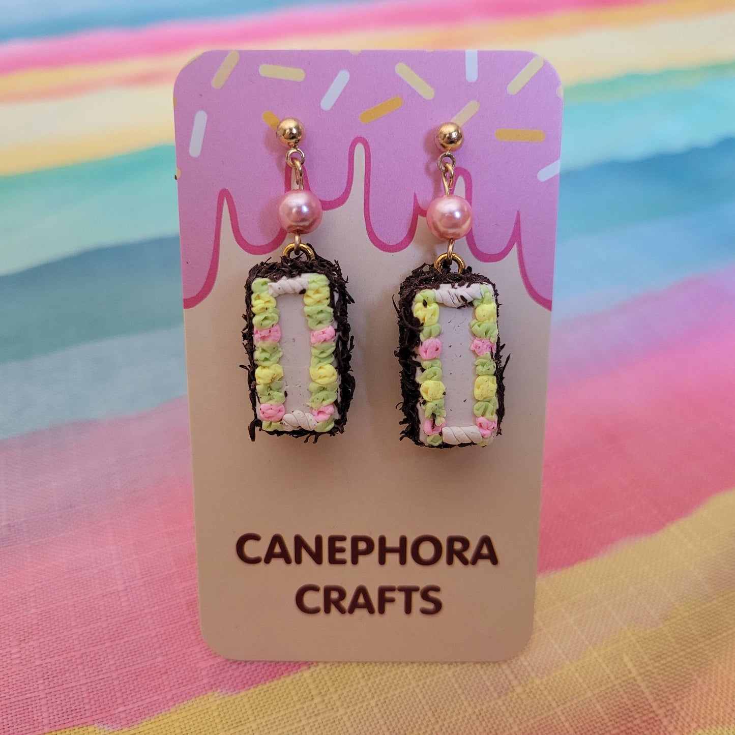 Winnipeg Cake Earrings