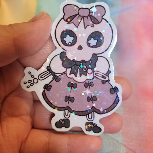 Ophelia the Skeleton Sticker