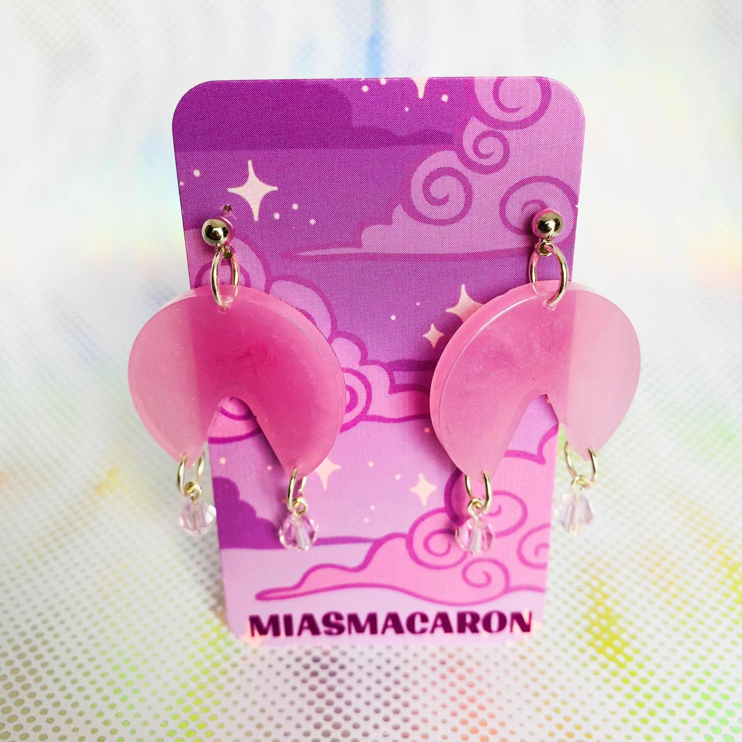 Pastel Pink Earrings