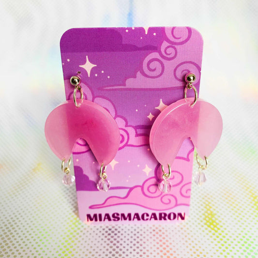 Pastel Pink Earrings