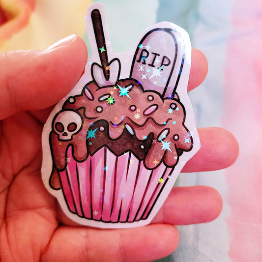 Cryptcake Sticker